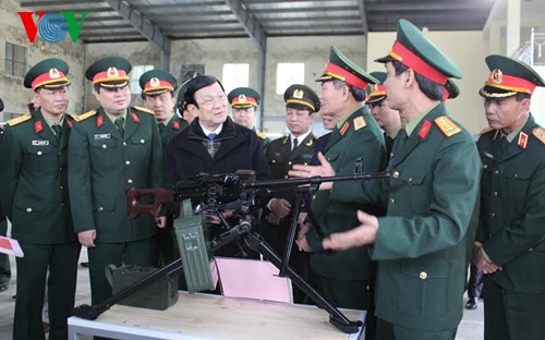 ທ່ານປະທານປະເທດເຈືອງເຕິນຊາງ ຢ້ຽມຢາມ ແລະ ເຮັດວຽກຢູ່ແຂວງ ແທງຮ໋ວາ